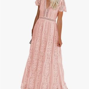 Blush Maxi dress